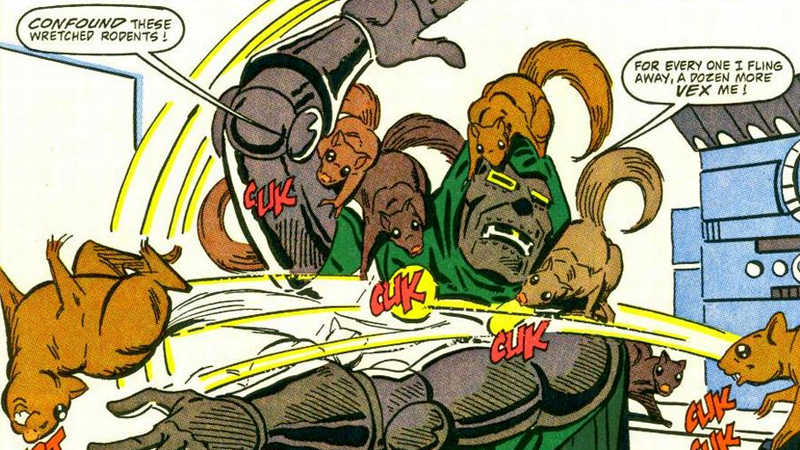 Illustration for article titled Squirrel Girl's Latest Encounter With Doctor Doom Is an Amazing Throwback